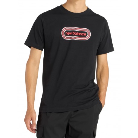 KOSZULKA męska NEW BALANCE (MT61C48BBK) CZARNA
