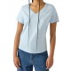 KOSZULKA damska CHAMPION 118409-BS224 niebieska