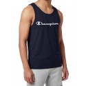 KOSZULKA CHAMPION bez rękawów (222282-BS501) granatowa