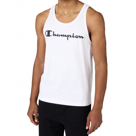 KOSZULKA CHAMPION bez rękawów (222282-WW001) biała