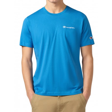 KOSZULKA męska CHAMPION 221798-BS220 niebieska