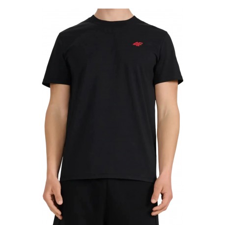KOSZULKA 4F męska (4FWMM00TTSHM3341-020S) czarna