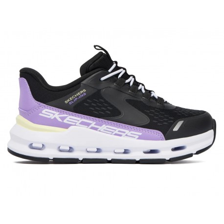 BUTY SKECHERS GLIDE STEP (303654L-BKPR)