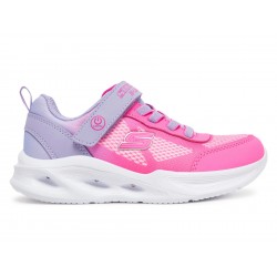 BUTY dziecięce SKECHERS SOLA GLOW LIGHTS (303714L-LVPK)