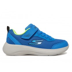 BUTY sportowe SKECHERS 403615L-BLU na rzepę