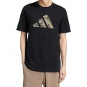 KOSZULKA męska ADIDAS Camo Three Bar KT1686