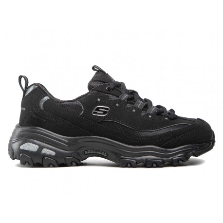 Buty damskie Skechers D'LITES-BIGGEST (11930-BK) niskie